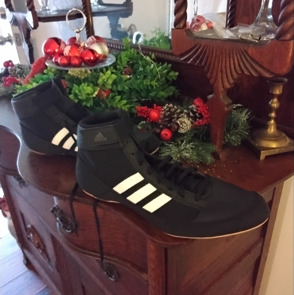 Adidas Size 15 Black & White